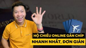 Hộ chiếu online gắn chip